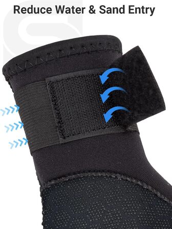 Рукавички з неопрену Sushall для чоловіків, 3 шт. - водолазні рукавички для дайвінгу, серфінгу, снорклінгу (L, чорний)