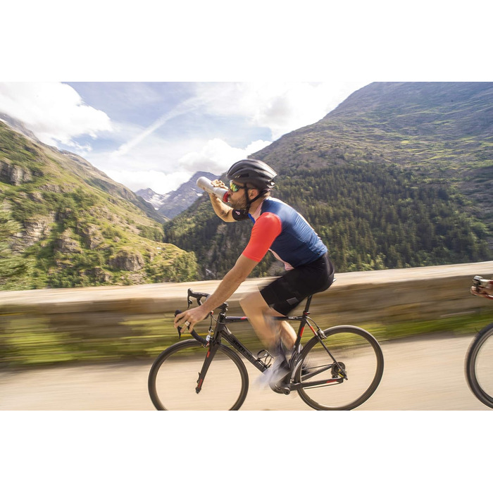 Фляга для води Camelbak Podium 24oz, 710 мл, чорна, з самозакривним носиком, без BPA/BPS/BPF, легко миється (2 шт.)