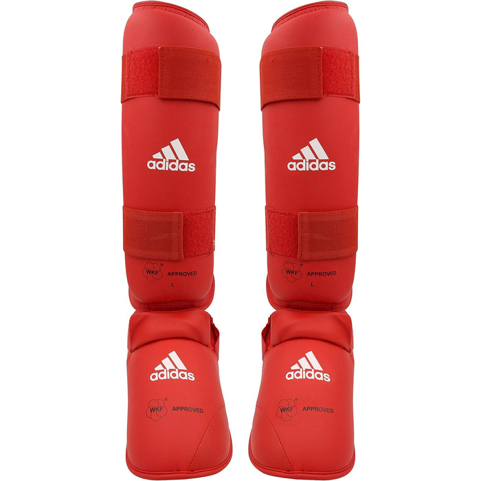 adidas захист для карате WKF: щитки на гомілку та знімний підйом стопи