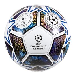 М'яч футбольний UEFA Champions League офіційний біло-синьо-зелений