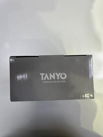 Електричний насос-компресор TANYO 150PSI для велосипедів, автомобілів, мотоциклів, м'ячів, портативний з манометром, акумулятором, USB-зарядкою і LED-підсвіткою