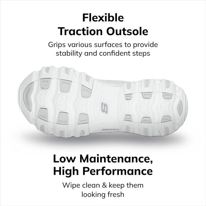 Кросівки жіночі Skechers D'Lites Bright Sky білі 40 EU