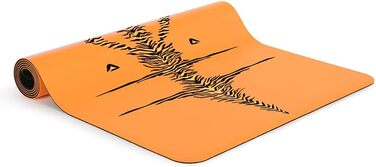 Liforme Zodiac Tiger – Еко-йога-мат, нековзкий, з унікальною розміткою, біорозкладний