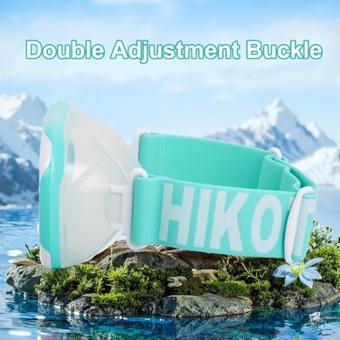 Дитяча маска для снорклінгу Kinder з трубкою, 180° панорама, проти запотівання, для дітей 4-16 років (Блакитна)