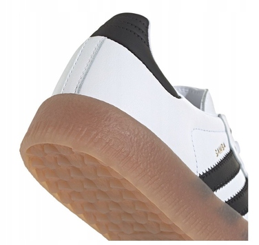 Жіночі кросівки adidas Sambae JI1349 білі, шкіряні, 38 2/3