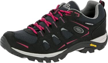 Жіночі трекінгові півчеревики Brütting Mount Frakes Low 38 EU, чорний/рожевий