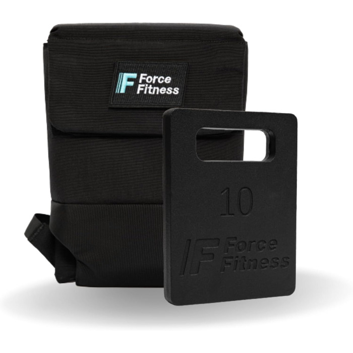 Рюкзак Force Fitness для рукінгу з вантажем 10 кг, плитоноска
