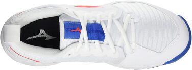 Волейбольне взуття Mizuno Wave Supersonic 2 для чоловіків, 42 EU, білий, Irred French Blue