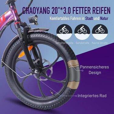 Електровелосипед Fafrees F20-Pro складаний 20 дюймів, акумулятор 36V 18Ah, фетбайк 250W для чоловіків та жінок, гірський електробайк для дорослих, швидкість 25 км/год
