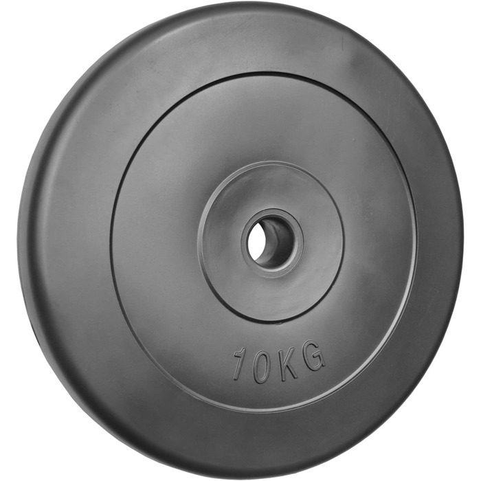 Диски для штанги POWER-XTREME 30/31 мм, пластик, пісок-бетон, 0,5–15 кг