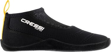 Чоботи для плавання Cressi Aquatrek - зручні аквашузи для моря, чорні, розмір EU 42/43