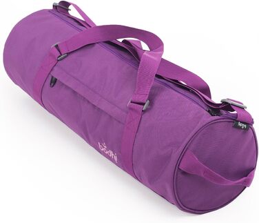 Сумка для йоги Bodhi ASANA City Bag, велика, містка, для килимка, з наплічним та ручним ременем, водостійка, колір баклажан