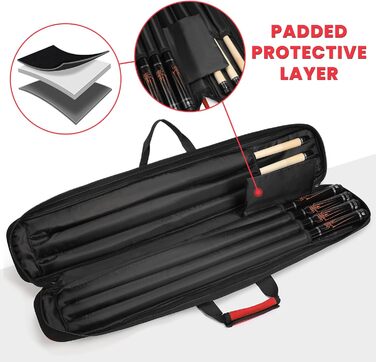 Чохол для кілків BOSSTIN для більярду, 3x4 / 5x5, м'який, з підкладкою, аксесуари для більярду