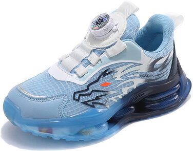 Дитячі кросівки Kindi: спортивні, легкі, дихаючі, для бігу, розмір EU 28-39, блакитні