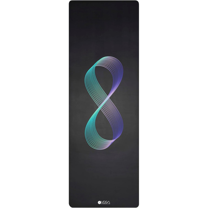 Йога-мат Yoga Design Lab Infinity 5 мм – екологічний, нековзний, з ременем для перенесення