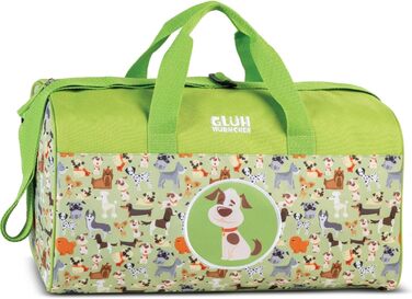 Дитяча спортивна/дорожня сумка Tiger для хлопчиків та дівчаток, блакитна, 38 x 22 x 20 см, 12 літрів