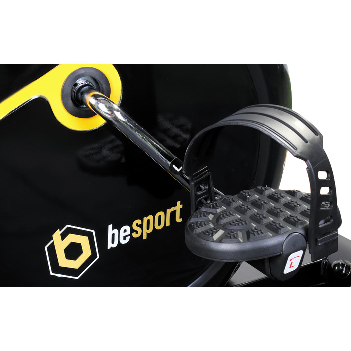 Велотренажер Besport BS-0801 Speed магнітний чорно-жовтий