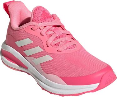 Дитячі кросівки adidas Fortarun K для тренувань (40 EU, рожевий, білий, пурпурний)