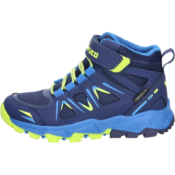 Трекінгові черевики Lico Kinder High VS для дітей (41 EU, Marine Blau Lemon)