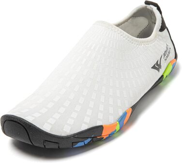 Жіночі водяні черевики JOMIX - Швидка сушка, дихаючі, антиковзкі, для плавання та відпочинку на пляжі, білі, 36 EU