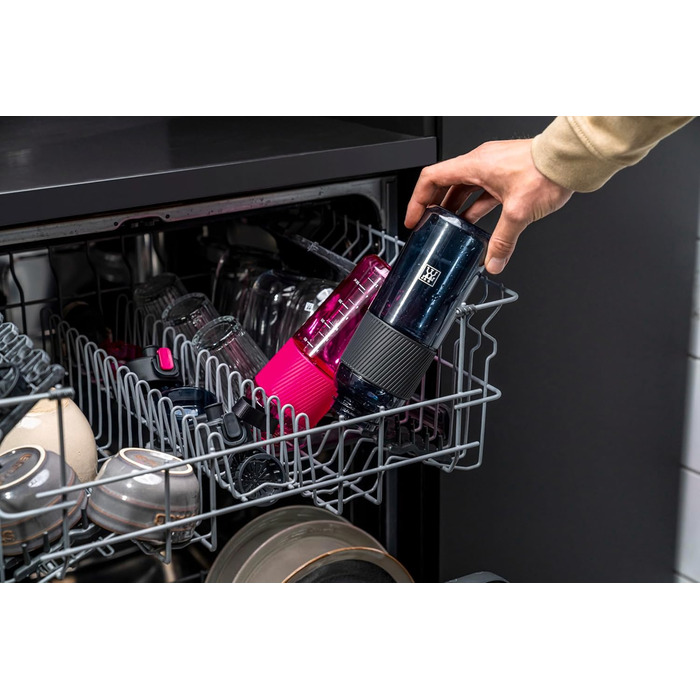 Фляга ZWILLING Tritan 680 мл, темно-зелена, без BPA - для спорту, офісу та відпочинку