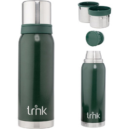 Термос trnk Outdoor Arktis 2, нержавійка, 1200 мл, BPA-free, 32 год тепла, кришка з 2 чашками, можна мити в посудомийці