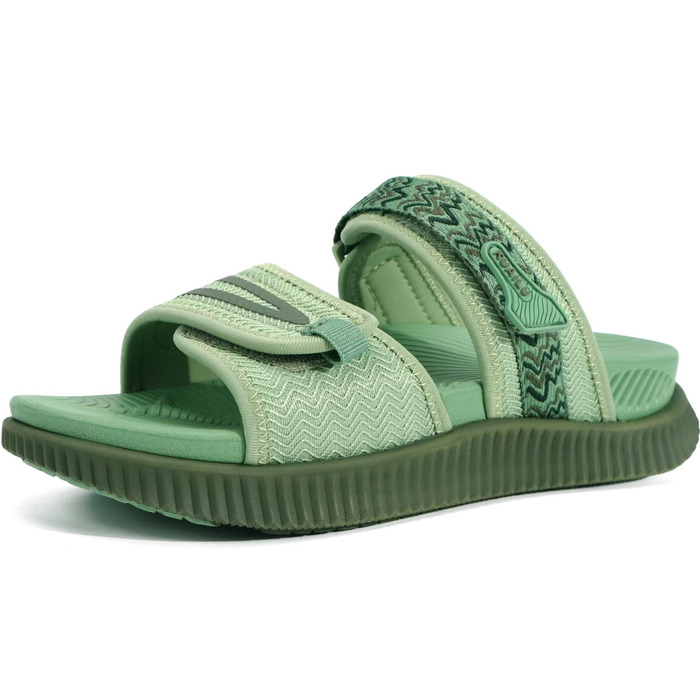 Спортивні сандалі KuaiLu жіночі з м'якою устілкою, ортопедичні для підтримки підошви, зелені, розмір 41 EU