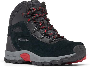 Трекінгові черевики Columbia Newton Ridge Amped Mid Rise для дітей (36 EU, Black Mountain Red Youth)