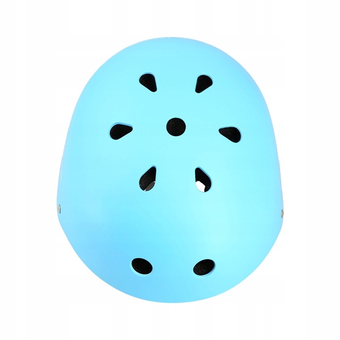 Дитячий велосипедний шолом з регулюванням + комплект захисту для скейту, розмір M