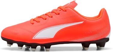 Дитячі футбольні бутси PUMA Vitoria II FG/AG Jr - біло-червоні (4 UK)