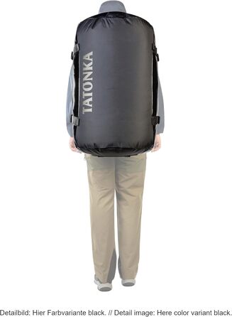 Водонепроникна туристична сумка-рюкзак Tatonka Barrel 110 літрів (Elemental Blue)