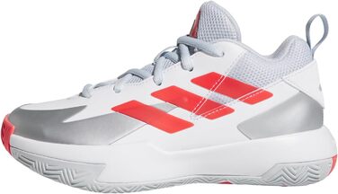 Кросівки баскетбольні Adidas Cross Em Up Select Mid для дітей, унісекс, 32 EU, білий/синій/червоний