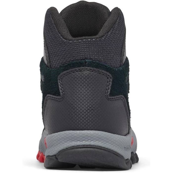 Трекінгові черевики Columbia Newton Ridge Amped Mid Rise для дітей (30 EU, Black Mountain Red)