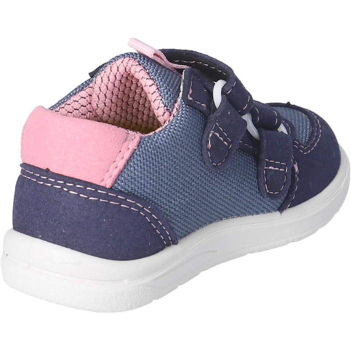 Черевики RICOSTA для дівчаток та хлопчиків SAM, дитячі черевики для перших кроків, ширина: середня, знімна устілка, веганські (24 EU, Ozean Nebel Rosa 140)