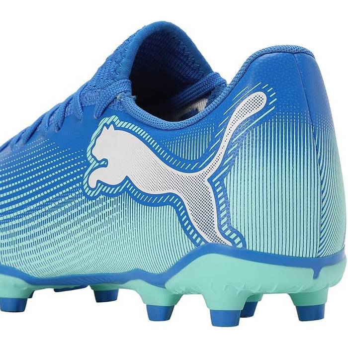 Кросівки футбольні PUMA Future 7 Play Fg/Ag, 40.5 EU, Hyperlink Blue/Mint/White
