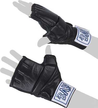 Гелеві рукавички Gel Tech MMA, Krav Maga, для спарингу та тренувань, захист рук, XL, чорні