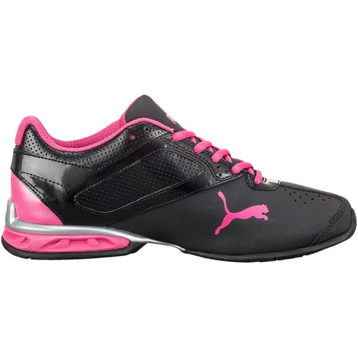 Жіночі кросівки PUMA Tazon 6, 40 EU, чорний, сріблястий, рожевий, фіолетовий
