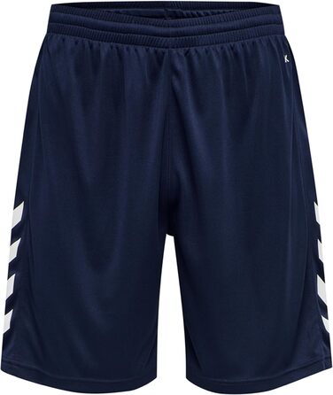 Чоловічі спортивні шорти Hummel Core Poly дихаючі, темно-сині, розмір 4XL