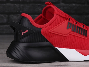 Чоловічі спортивні кросівки Puma Retaliate 2, червоні, легкі, розір 44,5