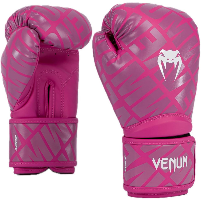 Боксерські рукавички Venum Contender White/Silver (Білий/Рожевий, 14 Oz, Contender 1.5 XT)