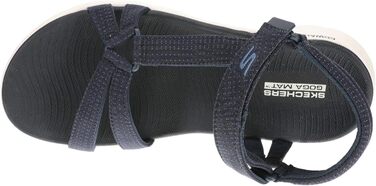 Скечерс Go Walk Flex жіночі сандалії, 39 EU, темно-синій текстиль