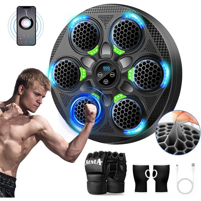 YORWHIN Bluetooth-колонка для дому, спортзалу, фітнесу, тренувань у приміщенні