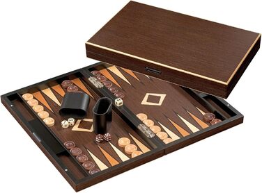 Настільна гра Backgammon Philos 1159 Anafi велика дерев'яна