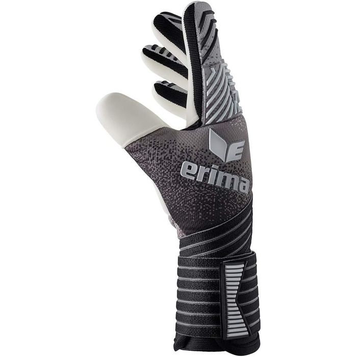 Воротарські рукавички Erima Jugend Flex RD Pro, чорні/сірі/білі, розмір 6, для дітей