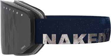 Лижна маска NAKED Optics NOVA для чоловіків та жінок, сноуборд-окуляри для поганої погоди, змінні лінзи, для окулярів, без лінзи для поганої погоди, Moonlight