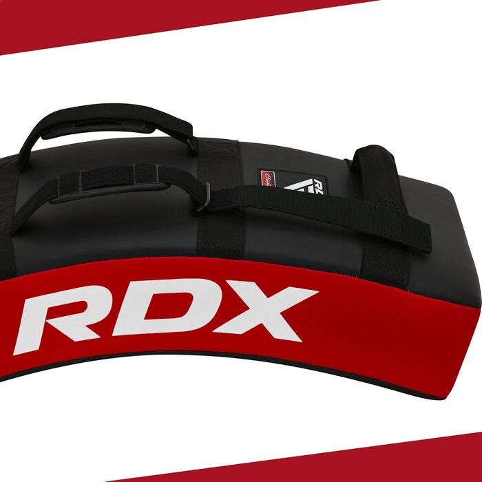 Ударна подушка RDX для бойових мистецтв: кикбоксинг, карате, ММА, муай-тай, таеквондо (1 шт., червоно-чорний)