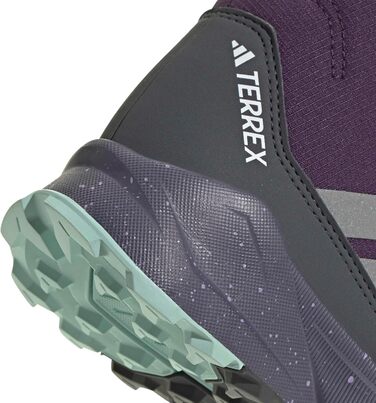 Дитячі трекінгові черевики Adidas Terrex Trailmaker 2 Climawarm+ для дітей, 33 EU, Aurora Plum/Matte Silver/Semi Flash Aqua