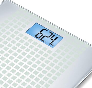 Ваги скляні Beurer GS 206 Squares, сірі, електронні