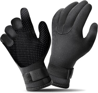 Неопренові рукавички 5 мм, гнучкі, з регульованим поясом, для снорклінгу, дайвінгу, серфінгу, каякінгу, рафтингу