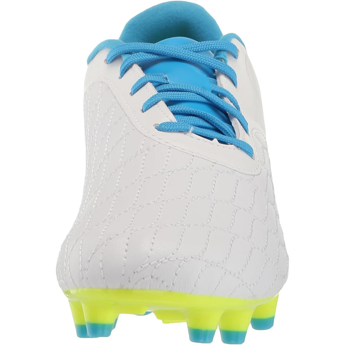 Кросівки футбольні Under Armour Magnetico Select 3.0 FG Unisex, 38.5 EU, білий/капрі жовтий, висока видимість